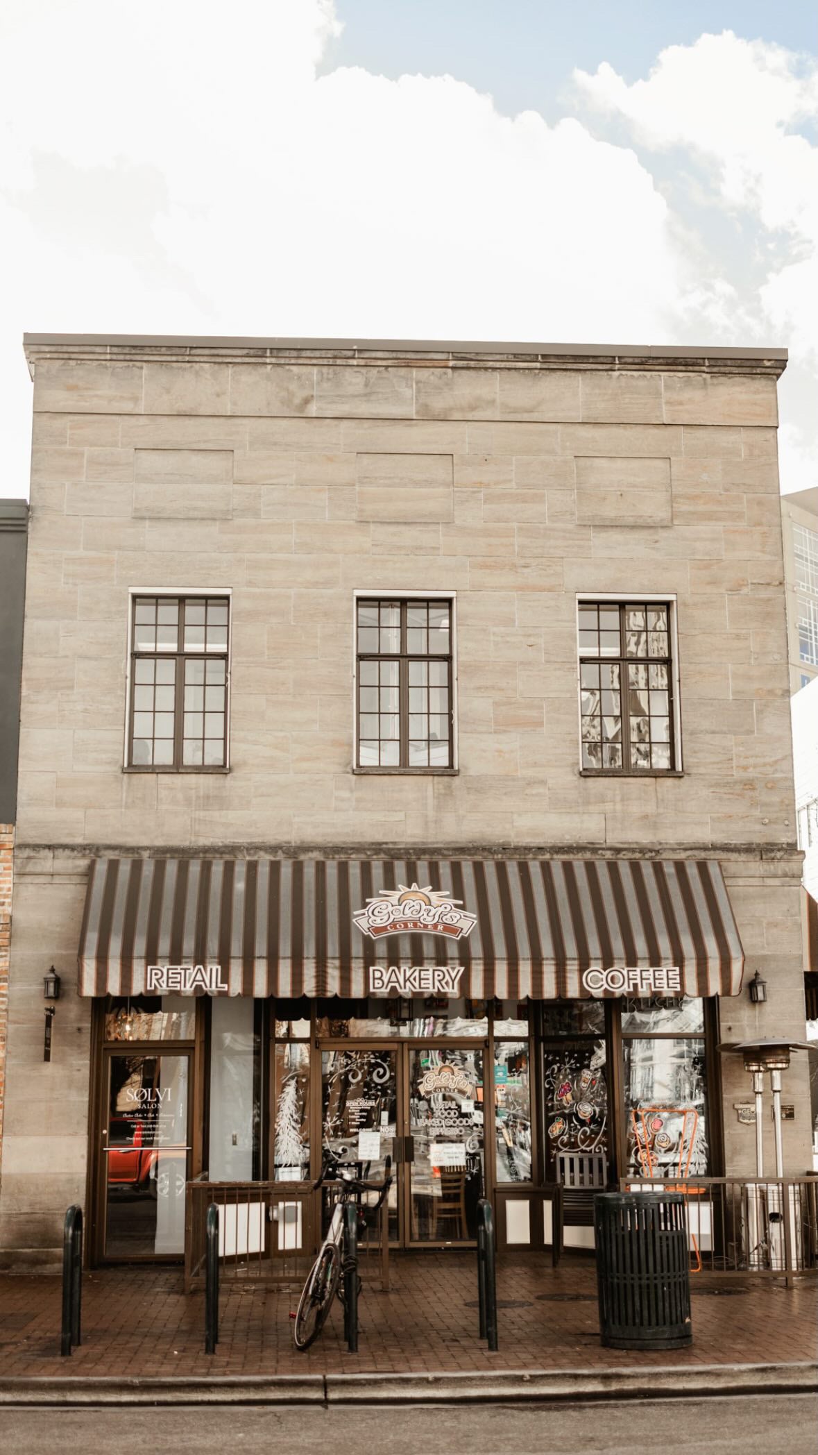 Solvi Salon building exterior on Capitol Blvd downtown Boise